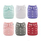 Fralda De Pano Alvababy Com 12 Inserções, Tamanho Único Para 3-15 Kg