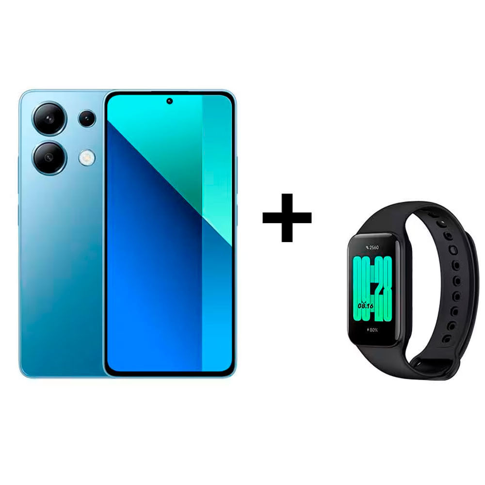 Smartphone Redmi Note 13 256gb Com Pulseira Inteligente Xiaomi
