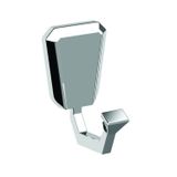 Kit 10 Cabides De Parede Premium Pr4300 Ducon Metais Cromado