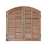 Janela De Madeira Guilhotina 140x120cm 4 Folhas Rodam Eucalipto