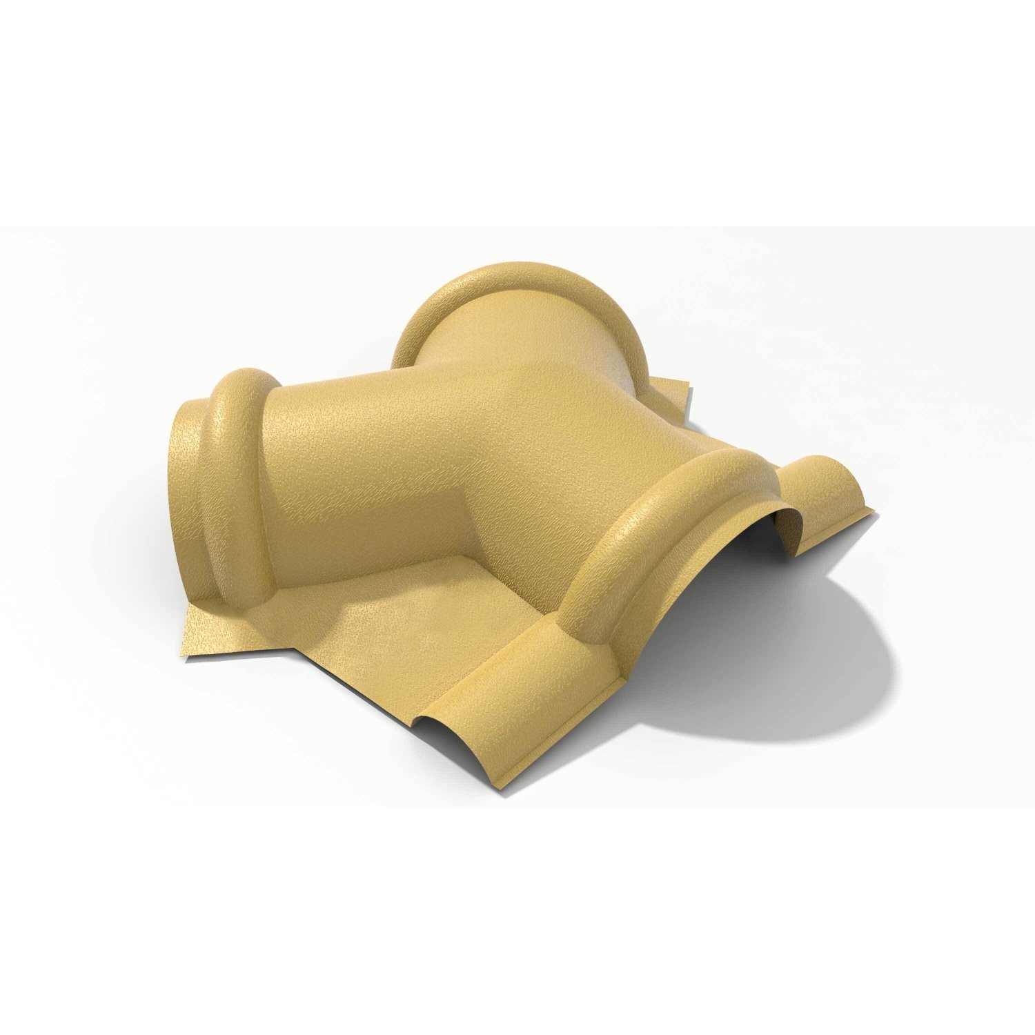 Cumeeira Triangular Plan Permatti Marfim