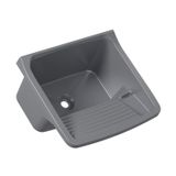 Tanque Plástico 40 Litros 57,9x52x31,8cm Astra Prata