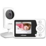 Monitor De Bebê Vtimes Com Câmera E Áudio, Visão Noturna