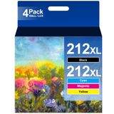 Cartucho De Tinta Hallolux 212xl Para Epson Xp-4100 Xp-4105 Wf-2850 Wf-2830
