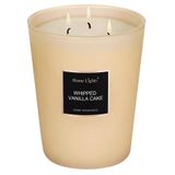 Velas Perfumadas Homelights Bolo De Baunilha Batido 130h Burn