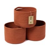 Cesta De Armazenamento Miniark Small Cube Shelf Closet, 3 Pacotes
