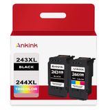 Cartucho De Tinta Ankink Compatível Para Canon 243 244 243xl 244xl