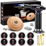 Kit Para Fumar Coquetéis Syjunf Com Tocha, Lascas De Madeira De 8 Sabores