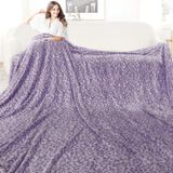 Cobertor Seegu Purple Fleece Queen Size Lightweight
