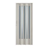 Porta Sanfonada Pvc Plastporta 210x72cm Translucida Bcf Pecan