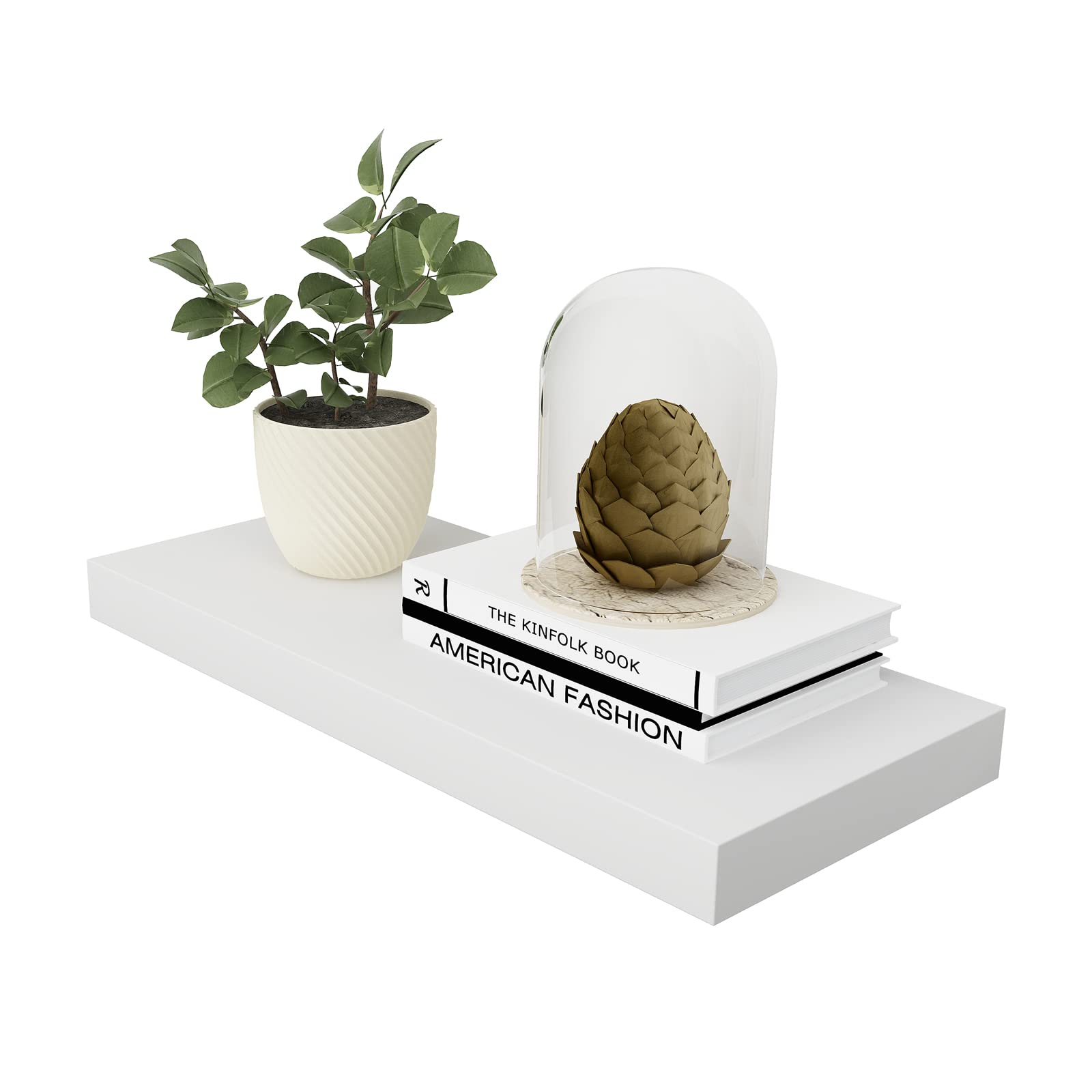 Prateleira De Parede Welland Simons Floating 45cm Branca