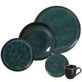 Jogo De Jantar 30 Peças Cerâmica Stoneware Bio Oceano Porto Brasil