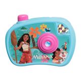 Brinquedo Câmera Fotográfica C/projetor Moana 2 8 Projeções
