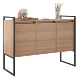 Buffet Aparador Industrial 3 Portas Para Sala De Jantar Montana