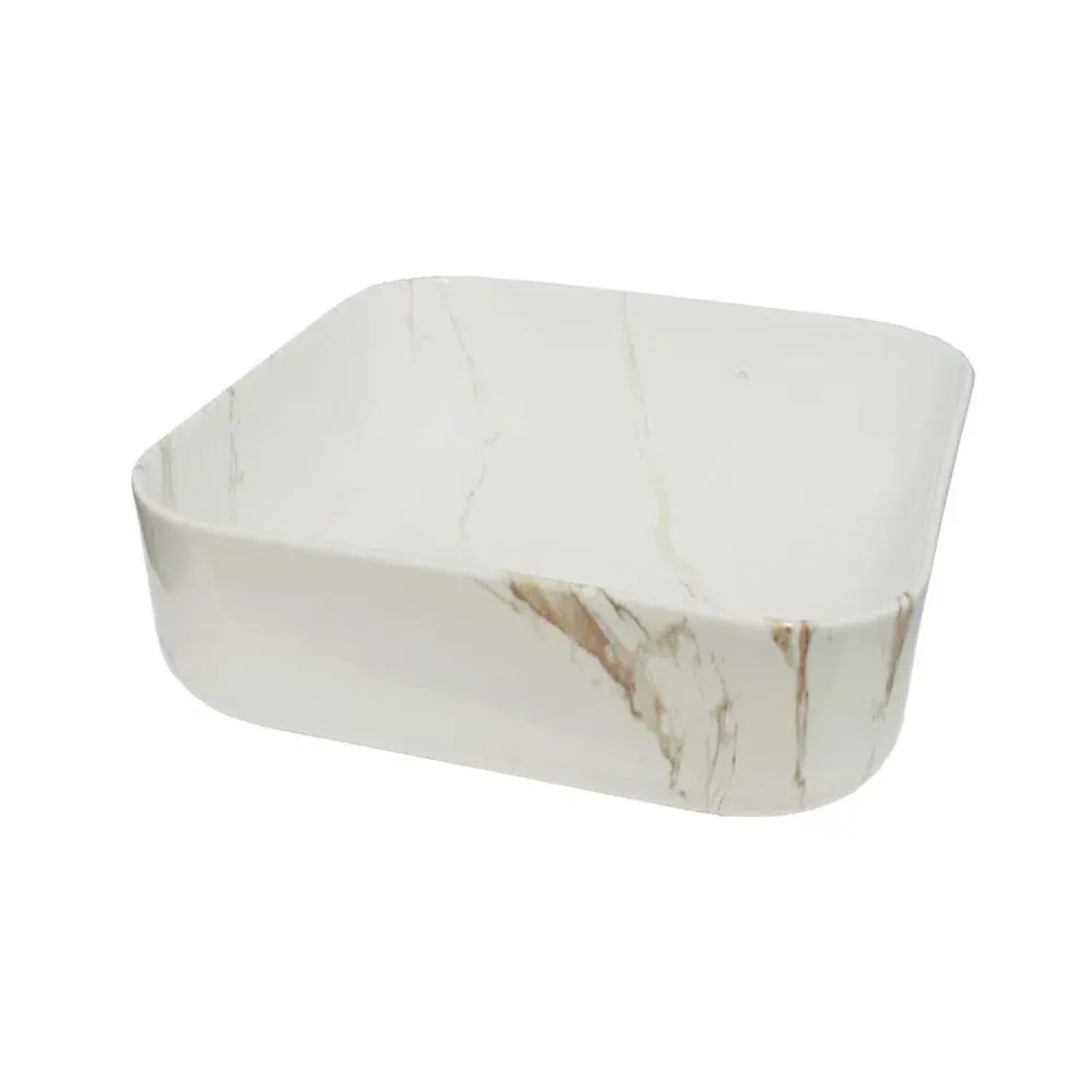 Cuba De Apoio Sottile Quadrada Japi Branco