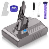 Bateria Pasukter 6.0ah 21,6v Para Dyson V7 Com Kits