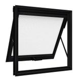 Janela Máximo Ar 60x60cm Riobras Preto