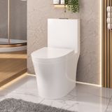 Vaso Sanitário Monobloco Assento Soft Close Adm854 Adamas Branco