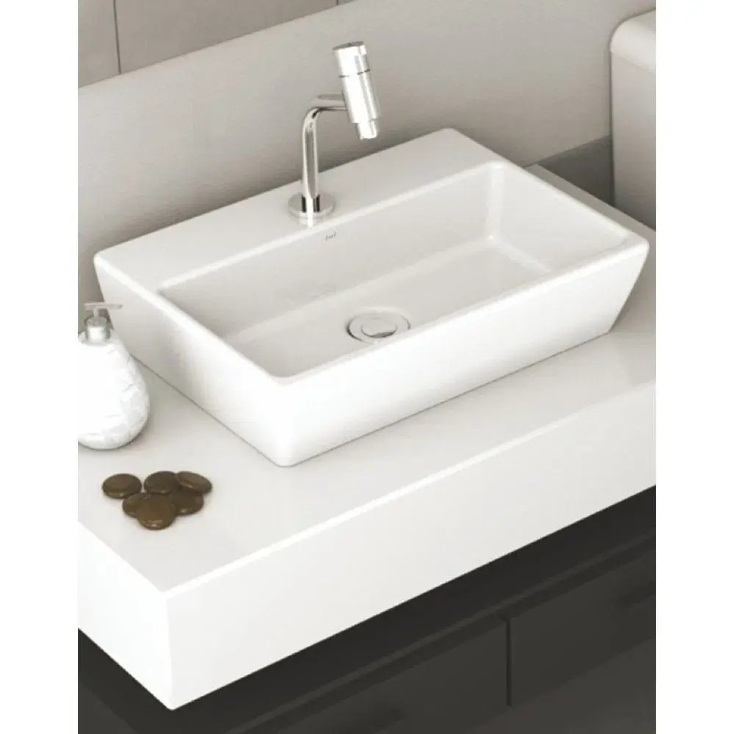 Kit Cuba Completa 5 Peças Novara Japi Branco