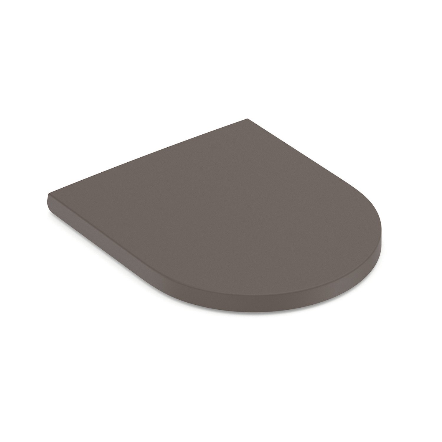 Assento Original Com Queda Amortecida Inspira Round Roca Café