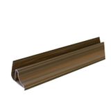 Meia Cana Revestimento Pvc 8mmx38mmx3m Bariri - Caixa Com 5 Barras - Imbuia