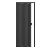 Porta Sanfonada De Pvc 210x97cm Permatti Preto