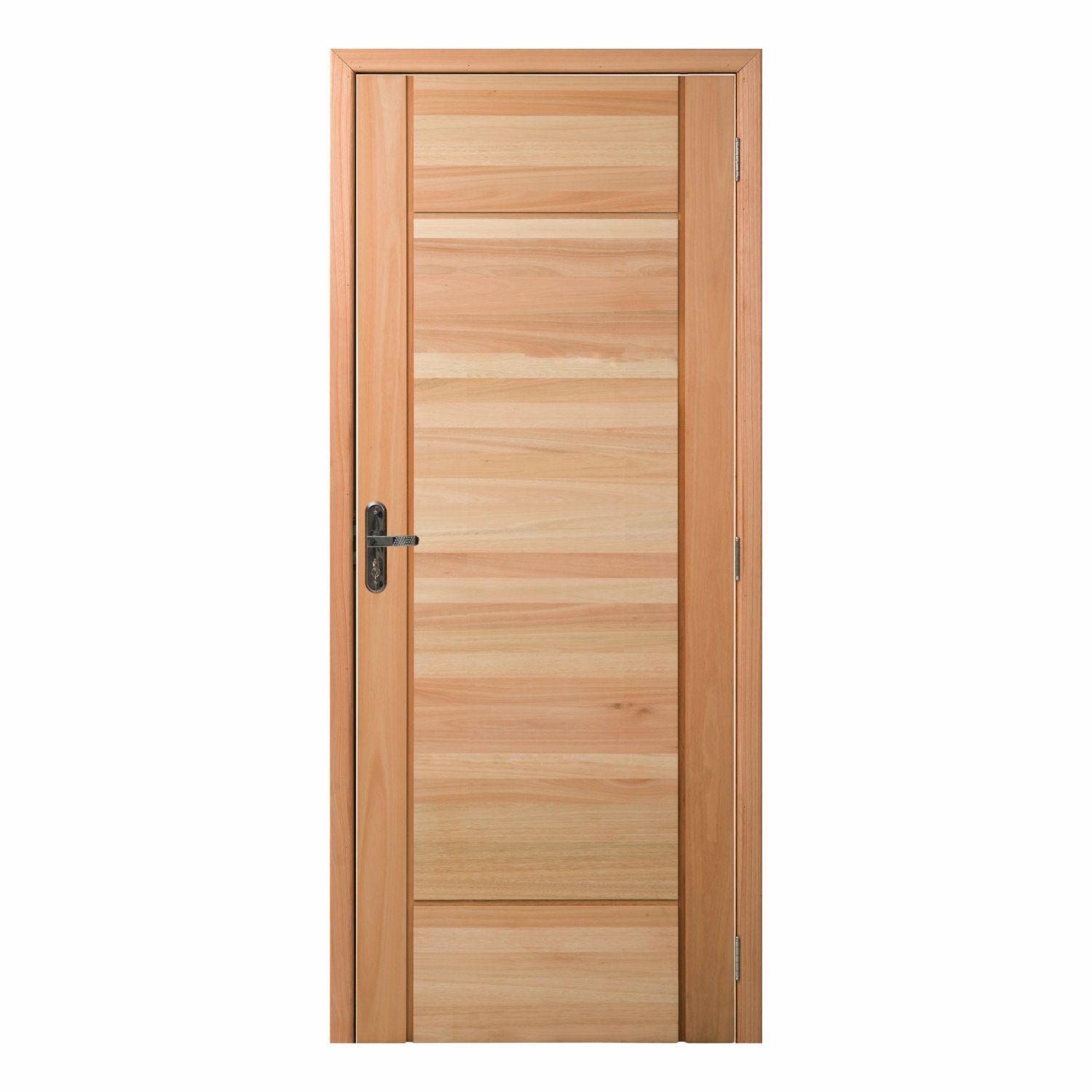 Kit Porta Pronta Maciça 214x87cm Eucalipto Direita Pm95 Clean Cruzeiro Portas Nude