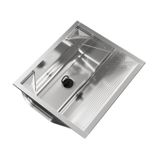 Tanque De Embutir 500 Polido 60,8x53,6x26,5cm 48 Litros Ghelplus