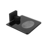 Saboneteira Inox Square Sq12520 Ducon Metais Preto Fosco