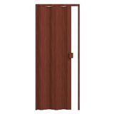 Porta de PVC Sanfonada 210x72cm Permatti Mogno Madeira