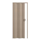 Porta Sanfonada De Pvc 210x97cm Permatti Bege Marmorizado