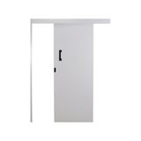 Porta de Correr Sobrepor - Reversivel 215x70cm sem Batente Melamínico MGM Branco