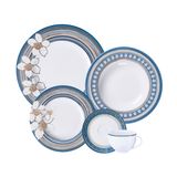 Aparelho De Jantar Tramontina Nix Em Porcelana Decorada 20 Peças Tramontina