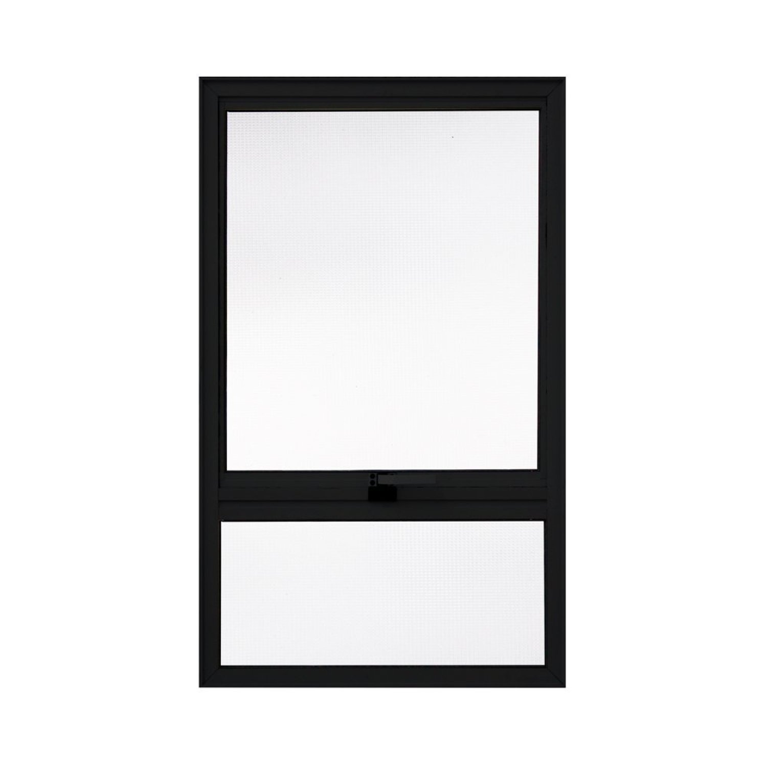 Janela De Alumínio Maxim Ar 100x60cm Com Peitoril Fixo Magnum Atlântica Preto
