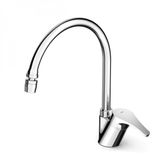 Misturador Monocomando para Cozinha Bica Alta Ecoline Celite Cromado