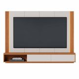Home Suspenso Loa Off White Matte/freijó Para Tv Até 75 - Colibri