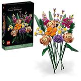 Lego Icons: Buquê De Flores, Conjunto De Decoração, 10280