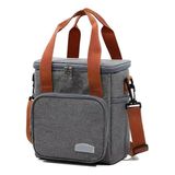Bolsa Térmica Lancheira Dk Alça Transversal Multiuso Moderna