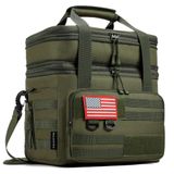 Lancheira Ralchyez Tactical 20l Isolada De Dois Andares Verde