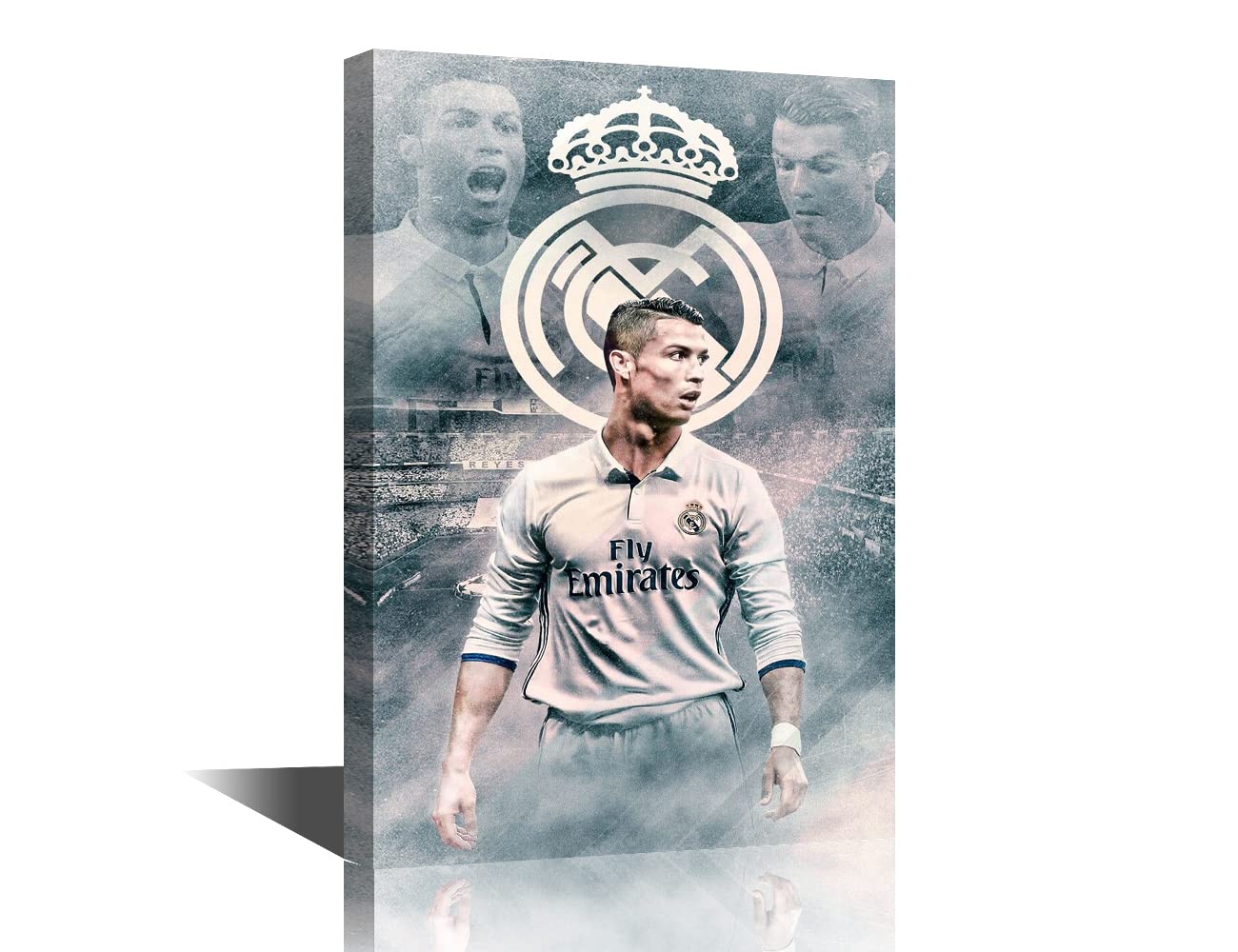 Arte De Parede Em Tela Tishiron Football Paintings 40x60cm