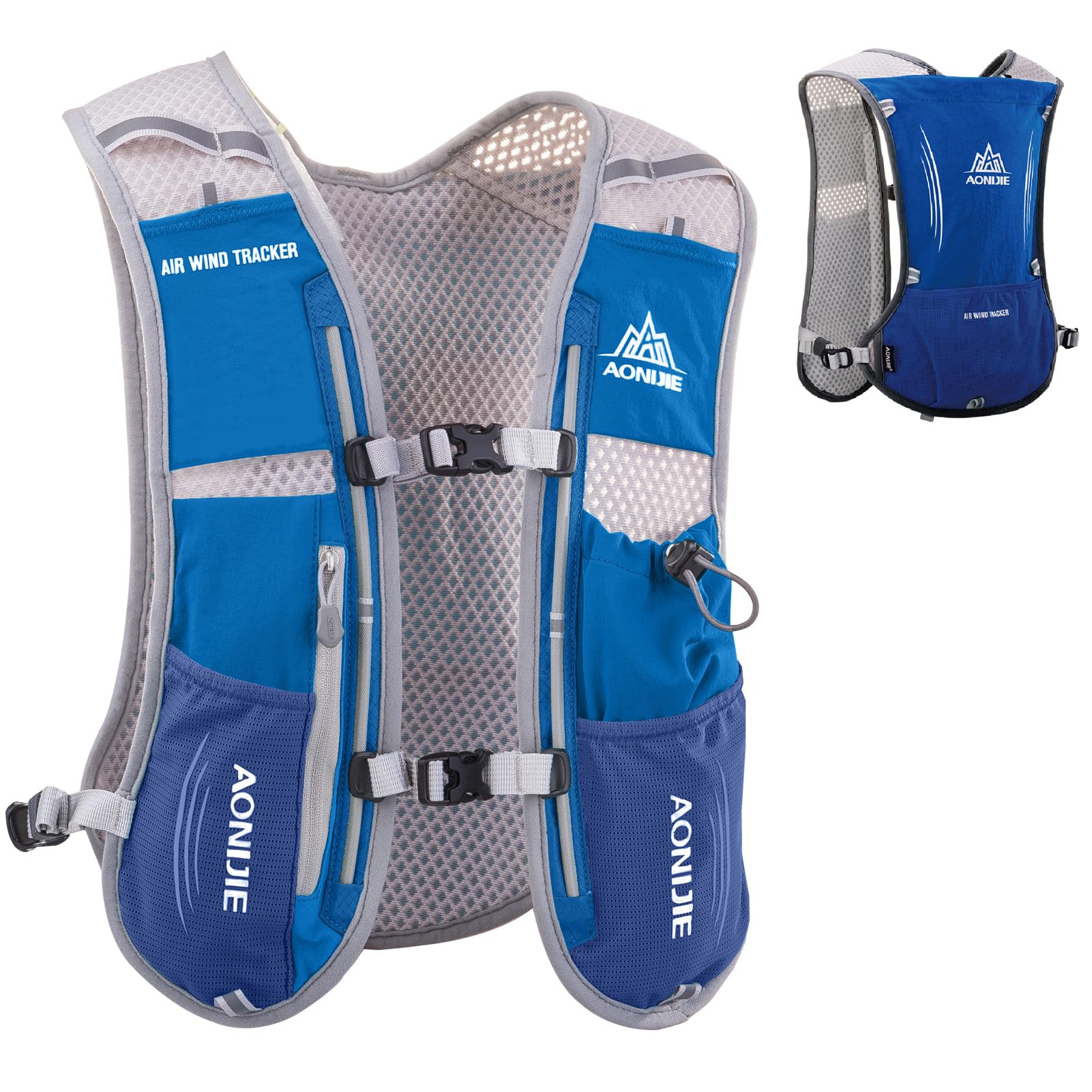 Mochila Hydration Running Vest 5l Azarxis Para Mulheres/homens