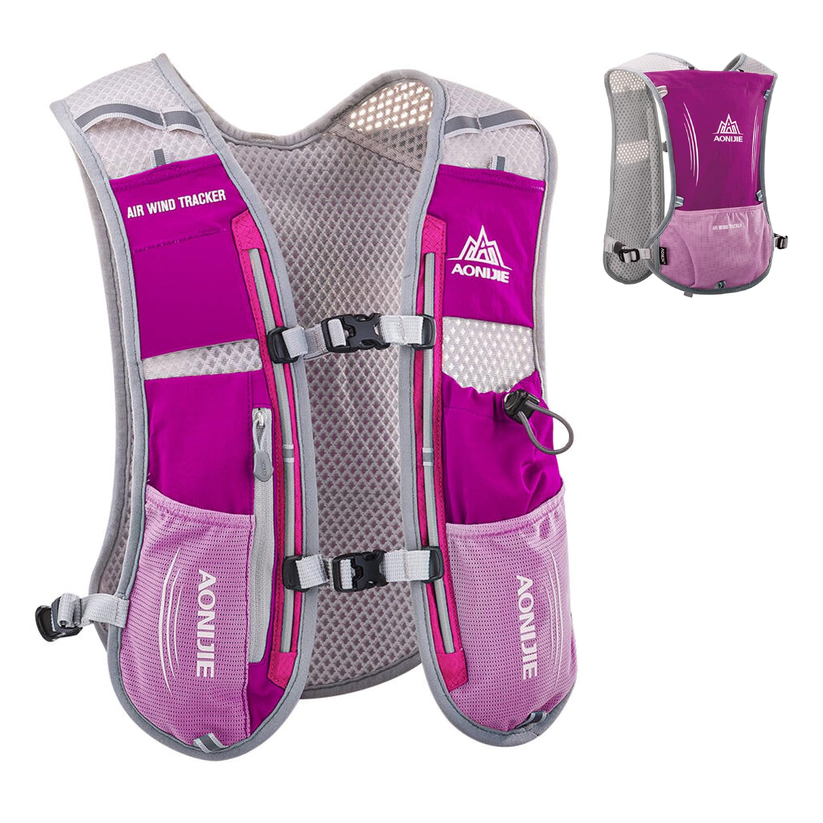 Mochila De Hidratação Triwonder 5l Marathon Running Vest