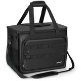 Bolsa Térmica Macia Zakeep Large Leakproof Beach, 30 Latas, Preta