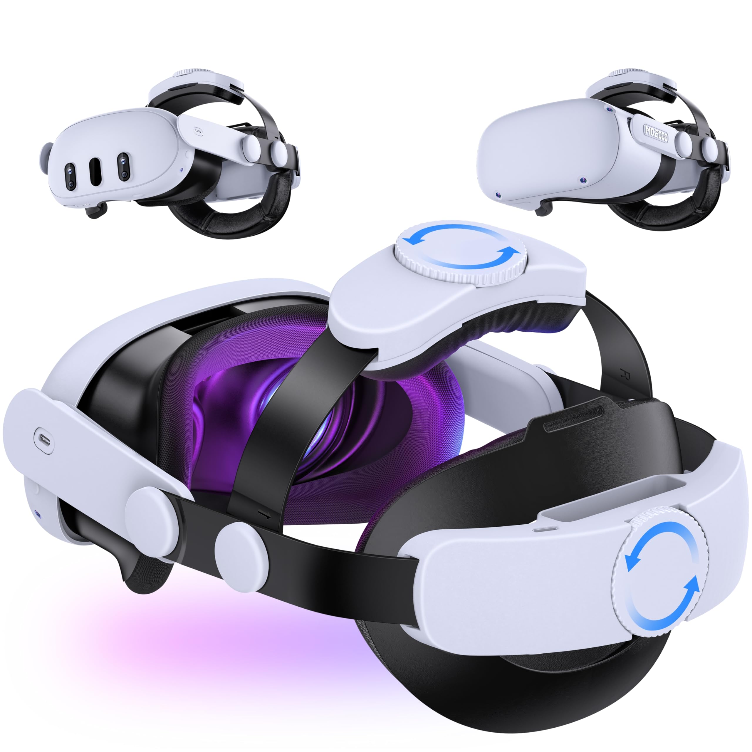 Head Strap Kawaye Para Acessórios De Fone De Ouvido Oculus Quest 3/2 Vr