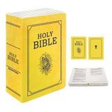 Almofada De Pelúcia Em Forma De Livro Da Bíblia Sagrada Que Pode Ser Aberta Para Crianças