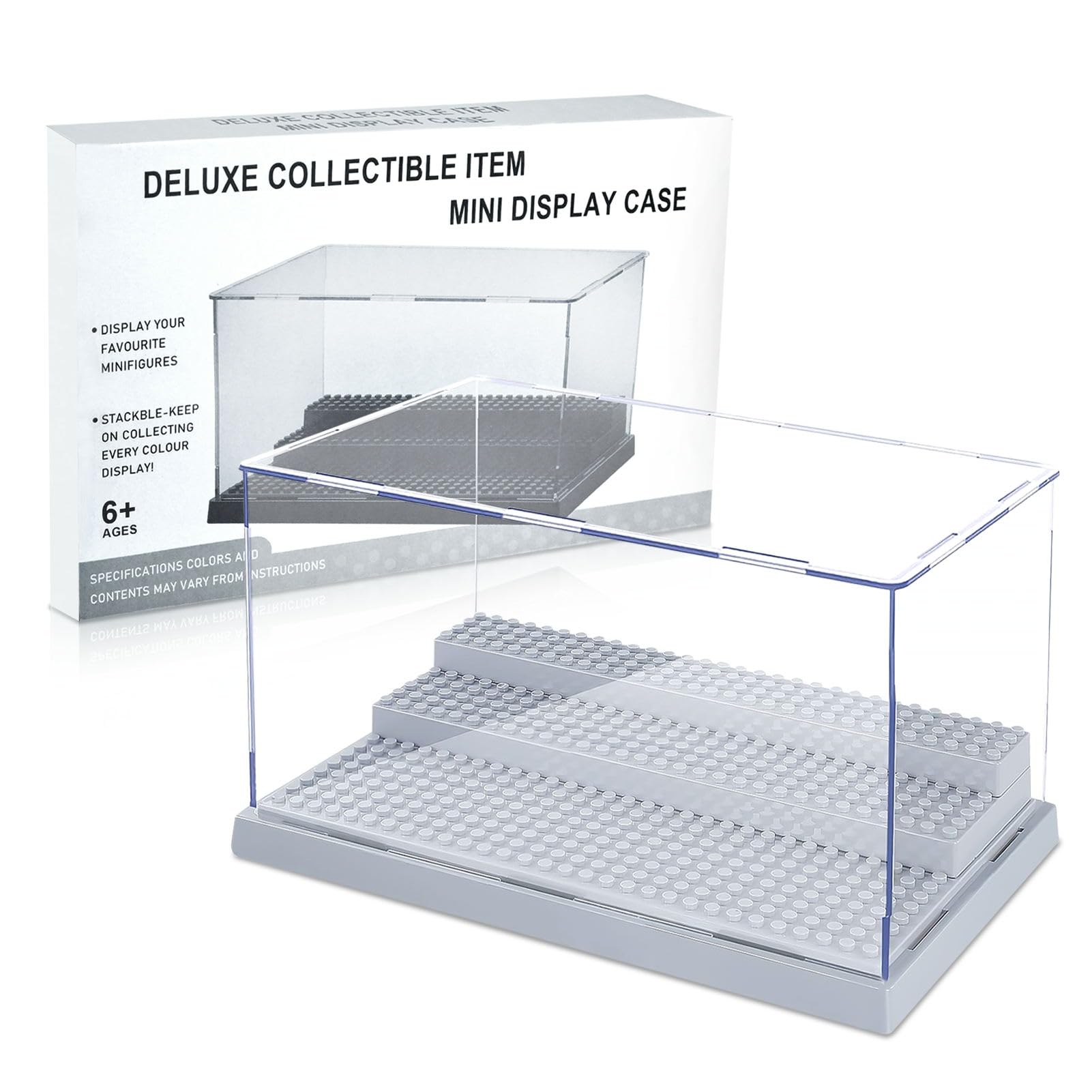 Vitrine Em Minifigura, Caixa De Armazenamento De Acrílico Para Bonecos De Ação