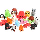 Mini Conjunto De Animais, 18 Peças, Presente De Natal Articulado Impresso Em 3d
