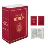 Almofada De Pelúcia, Livro Que Pode Ser Aberto, A Bíblia Sagrada, Travesseiro Para Crianças