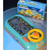 Carro De Aventura De Corrida De Brinquedo Com Volante Para Crianças Com Música
