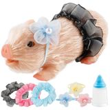 Brinquedo De Silicone Para Porcos, Boneca Realista Com Mamadeira